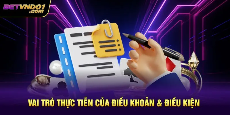 Vai trò thực tiễn của điều khoản & điều kiện