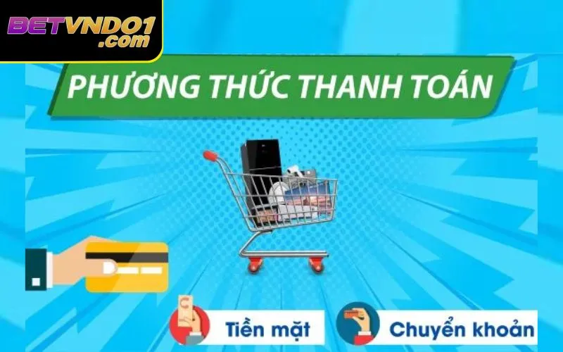 Betvnd hỗ trợ nhiều phương thức thanh toán