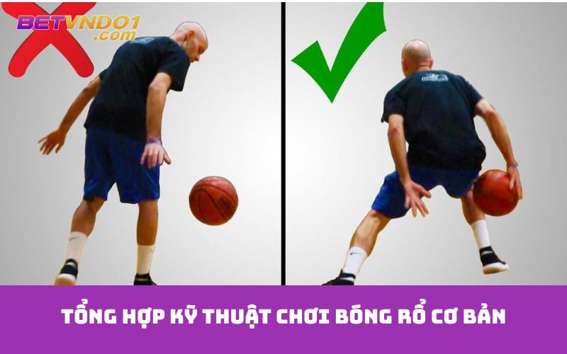 Tổng hợp kỹ thuật chơi bóng rổ cơ bản