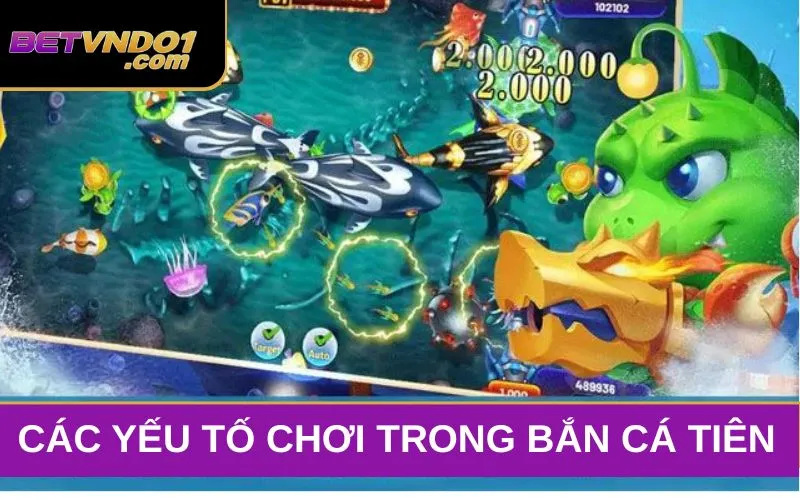 Cần quan tâm tới các yếu tố chơi cơ bản trong bắn cá tiên