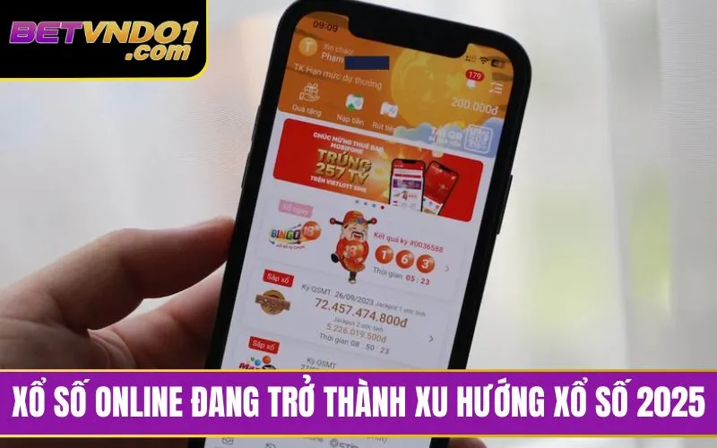 Chơi xổ số nhanh đang trở thành xu hướng xổ số 2025