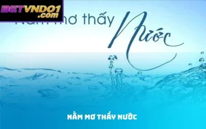 Nằm mơ thấy nước