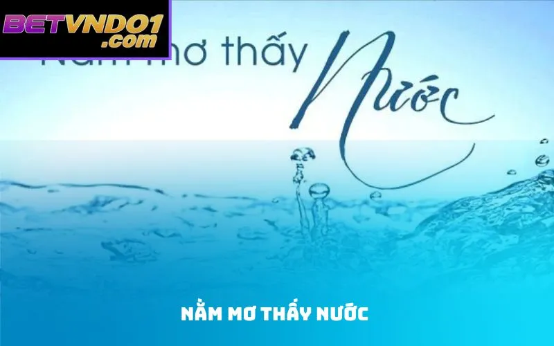 Nằm mơ thấy nước
