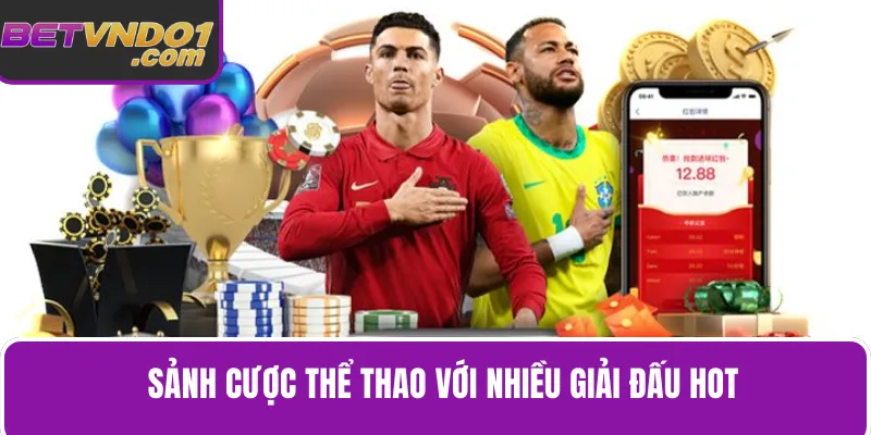 Sảnh cược thể thao với nhiều giải đấu hot 